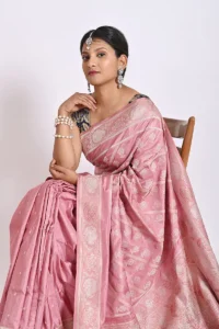 Handwoven Pure Katan Silk Saree