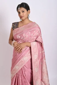 Handwoven Pure Katan Silk Saree