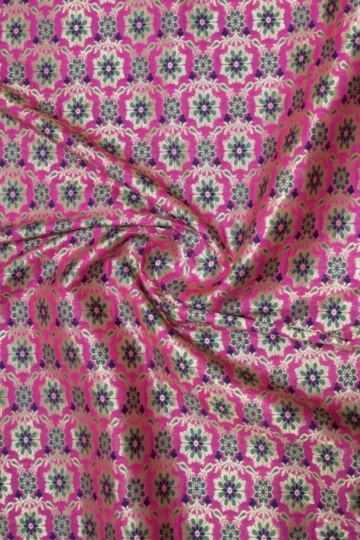 Pink Banarasi Katan Silk Lehenga