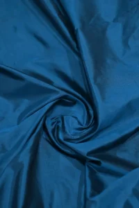 prussian blue handwoven katan silk banarasi suit